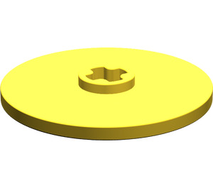LEGO Gelb Disk 3 x 3 (2723 / 2958)
