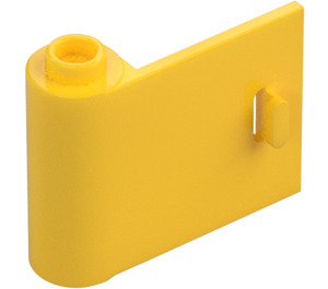 LEGO Giallo Porta 1 x 3 x 2 Sinistra con cerniera cava (92262)