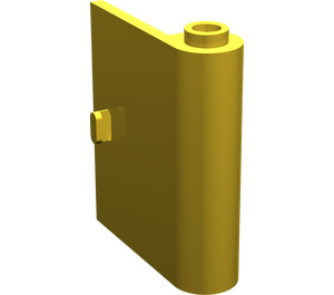 LEGO Yellow Door 1 x 3 x 3 Right with Hollow Hinge (60657)