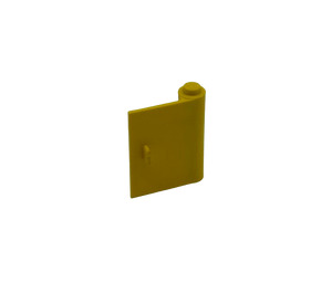 LEGO Amarillo Puerta 1 x 3 x 3 Derecha con mango fino