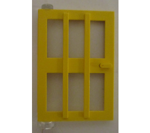 LEGO Yellow Door 1 x 4 x 5 with 6 Panes Left (73313)