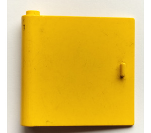 LEGO Jaune Porte 1 x 5 x 4 La gauche avec poignée fine