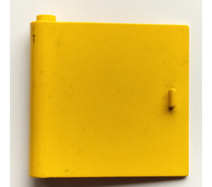 LEGO Yellow Door 1 x 5 x 4 Left with Thin Handle