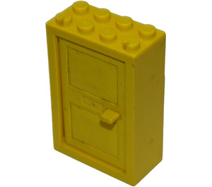 LEGO Gelb Tür 2 x 4 x 5 Rahmen mit Gelb Tür