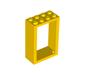 LEGO Yellow Door Frame 2 x 4 x 5 (4130)