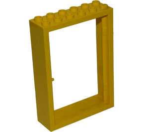 LEGO Yellow Door Frame 2 x 6 x 7  (4071)