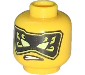 LEGO Yellow Dragons Rising Minifigure Lloyd Head (Recessed Solid Stud) (3274 / 102841)