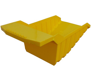 LEGO Żółty Dumper Ciało 16 x 32 x 11 z Ø4.8 (52045)