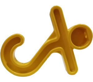 LEGO Yellow Duplo Anchoring Hook (4663)
