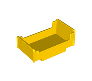 LEGO Yellow Duplo Bed 3 x 5 x 1.66 (4895 / 76338)