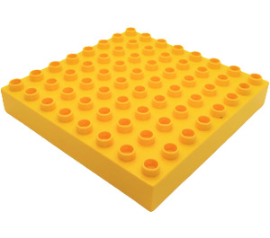 LEGO Yellow Duplo Brick 8 x 8 x 1 (31113)
