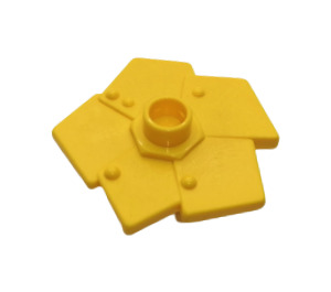 LEGO Yellow Duplo Flower with Plates (44519)