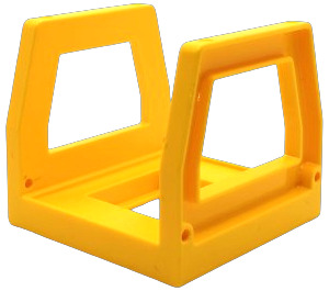 LEGO Yellow Duplo Frame 4 x 4 x 3 (31301)