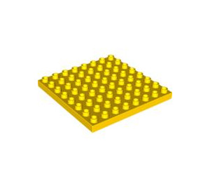 LEGO Gelb Duplo Platte 8 x 8 (51262 / 74965)