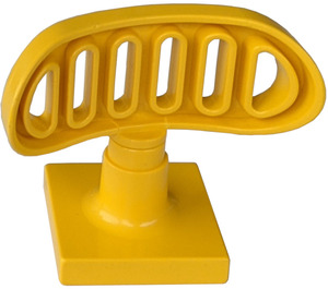LEGO Yellow Duplo Radar Antenna Assembly (4376)
