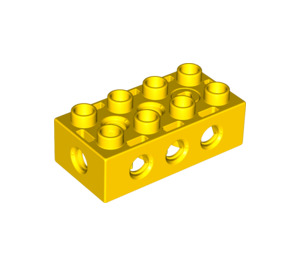 LEGO Yellow Duplo Toolo Brick 2 x 4 (31184 / 76057)
