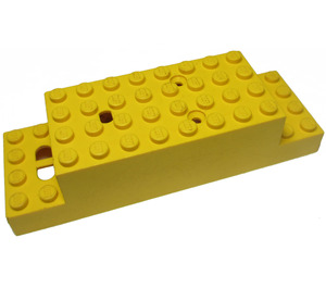 LEGO Yellow Electric Train Motor 4.5V Type II Upper Housing with Open Space between End Contacts