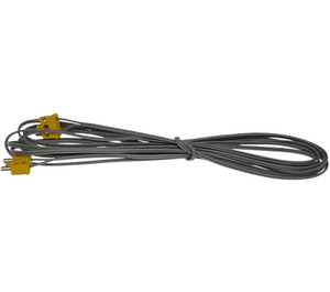 LEGO Yellow Electric Wire 375L (with 2 Two-prong Connectors)