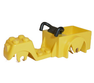 LEGO Yellow Fabuland Tricycle without wheels