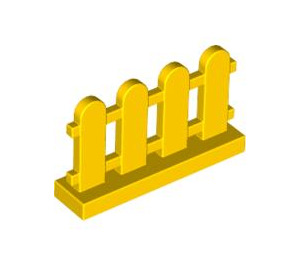 LEGO Gelb Zaun 1 x 4 x 2 Picket (33303)