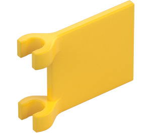 LEGO Yellow Flag 2 x 2 without Flared Edge (2335 / 11055)