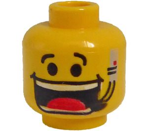 LEGO Yellow Flex Head (Safety Stud) (3626)