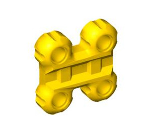 LEGO Yellow Flexible Connector with 4 Holes (47324)