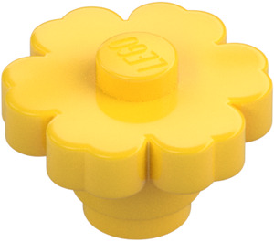 LEGO Yellow Flower 2 x 2 with Solid Stud (98262)