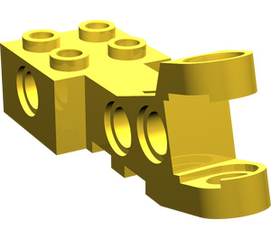 LEGO Jaune Fourchette Pivot (2904)