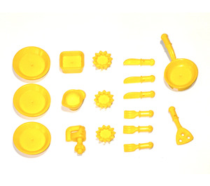 LEGO Jaune Friends Kitchen Accessoires (902 / 93082)