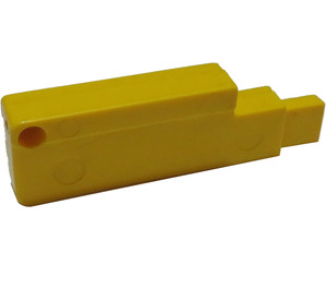 LEGO Yellow Garage Door Counterweight, Old Style without Hinge Pin