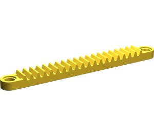 LEGO Yellow Gear Rack 10 (6592)