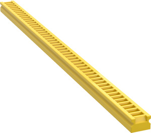 LEGO Amarillo Engranaje Rack 20 (2428)