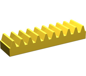 LEGO Yellow Gear Rack 4 (3743 / 4296)
