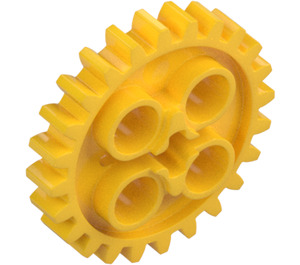 LEGO Yellow Gear with 24 Teeth (3648 / 24505)