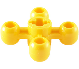LEGO Yellow Gear with 4 Knobs (32072 / 49135)