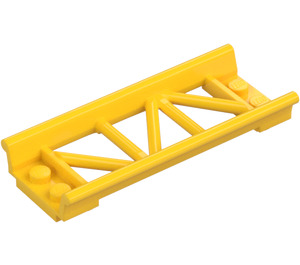 LEGO Yellow Girder 2 x 8 with Edges (26022)