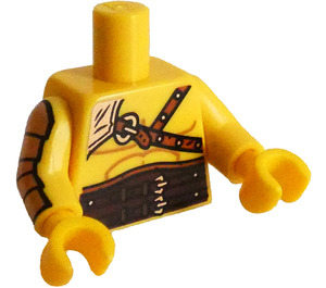 LEGO Yellow Gladiator Torso (973 / 88585)