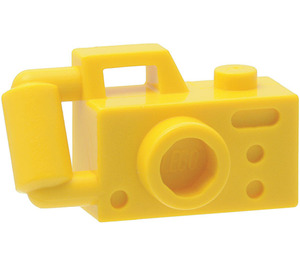 LEGO Yellow Handheld Camera with Left-Aligned Viewfinder (30089)