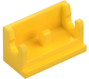 LEGO Gul Gångjärn 1 x 2 Bas (3937)