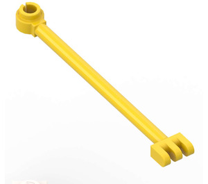 LEGO Yellow Hinge Bar 8 with Split Bar Holder (4319)