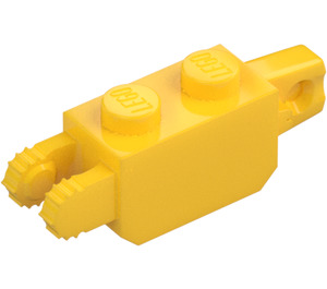 LEGO Yellow Hinge Brick 1 x 2 Vertical Locking Double (30386 / 39893)