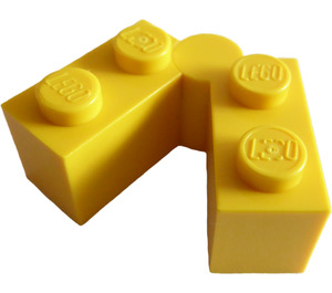 LEGO Jaune Charnière Brique 1 x 4 Assembly