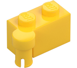 LEGO Yellow Hinge Brick 1 x 4 Top (3830 / 65122)