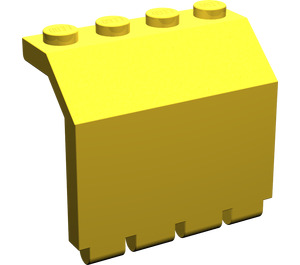 LEGO Yellow Hinge Panel 2 x 4 x 3.3 (2582)