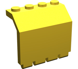 LEGO Amarillo Bisagra Panel 2 x 4 x 3.3 (2582 / 6139)