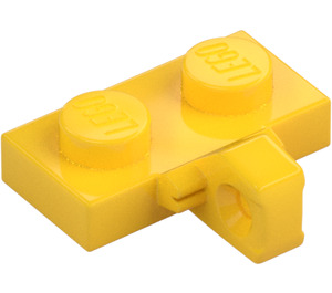 LEGO Amarillo Bisagra Placa 1 x 2 con Vertical Cierre Stub con ranura inferior (44567 / 49716)