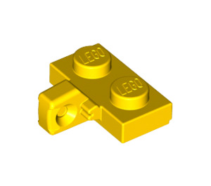 LEGO Gelb Scharnier Platte 1 x 2 mit Vertikale Verriegeln Stub mit unterer Nut (44567 / 49716)