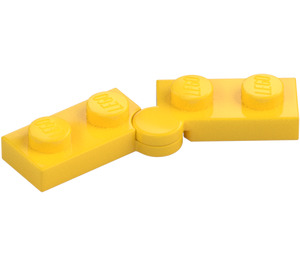 LEGO Giallo Cerniera Piastra 1 x 4 (1927 / 19954)