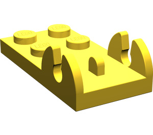 LEGO Yellow Hinge Plate 2 x 4 - Female (3597)